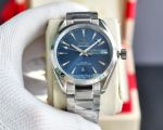 Replica Omega Aqua Terra 150M Watch SS Blue Dial Steel Strap 41.5MM